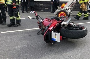Polizeidirektion Worms: POL-PDWO: Worms - Motorradfahrer schwer verletzt