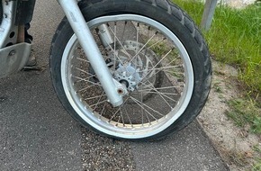 Polizeidirektion Landau: POL-PDLD: Kradfahrer ohne Führerschein gestürzt
