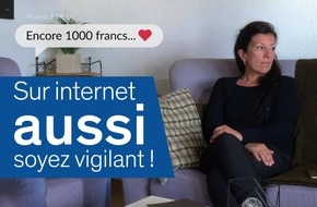 Schweiz. Kriminalprävention / Prévention Suisse de la Criminalité: « Et vous ? Vous auriez dit oui ? »  Les polices suisses et la Prévention Suisse de la Criminalité (PSC) s'associent avec Anibis.ch pour la prévention des cyberescroqueries