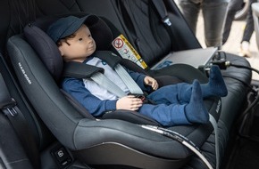 ADAC: Achtung, Kind im Auto! / ADAC untersucht Systeme zur Erkennung von Kindern im Auto / Bei schlafenden S&auml;uglingen versagen viele Warneinrichtungen