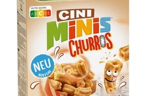 Nestlé Deutschland AG: CINI MINIS Churros: Nestlé bringt Churros in die Cerealien-Regale