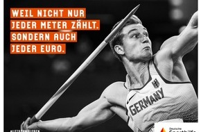 Sporthilfe: #leistungleben - Sporthilfe-Markenkampagne mit Speerwerfer Thomas Röhler