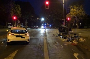 Polizeipräsidium Recklinghausen: POL-RE: Verkehrsunfall mit drei schwer Verletzten in Gladbeck