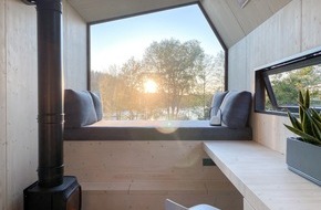 Green Tiny Houses: Presseinfo: Die Green Tiny Houses sind da - so stilvoll geht nachhaltiger Urlaub