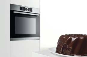 Robert Bosch Hausgeräte GmbH: Einfach zum perfekten Ergebnis: Bosch stellt Serie 8 Backofen vor (FOTO)