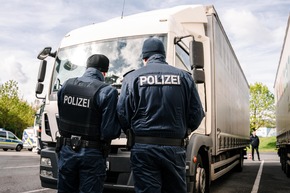 POL-OF: Länderübergreifender Aktionstag &quot;sicher.mobil.leben - Güterverkehr im Blick&quot; - Polizeiliche Bilanz in Hessen