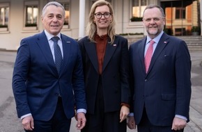 F&uuml;rstentum Liechtenstein: OSZE-Antisemitismuskonferenz in St. Gallen: Treffen zwischen Regierungschefin-Stellvertreterin Monauni und Bundesrat Cassis