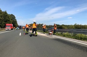 Feuerwehr Dorsten: FW-Dorsten: Kollision zwischen Reisebus und Pkw auf der A 31

++Vorbildlich gebildete Rettungsgasse sorgte für schnelles Eintreffen der Rettungskräfte++