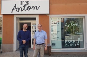 Hensing GmbH: „Herr Anton“ jetzt auch in Zwönitz: 24 Stunden Lebensmitteleinkauf