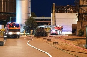 Feuerwehr Bottrop: FW-BOT: Brand auf dem Gelände der Kokerei Bottrop