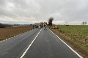 Polizeidirektion Wittlich: POL-PDWIL: Nachtrag: Schwerer Verkehrsunfall auf der B421, Gemarkung Panzweiler