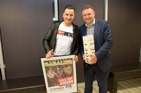 Messe Erfurt: SOLD OUT AWARD der Erfurter Messe für Andreas Gabalier