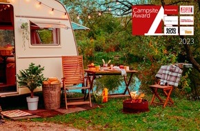 DoldeMedien Verlag GmbH: Campsite Award 2023: Die schönsten Campingplätze Europas werden zum siebten Mal prämiert