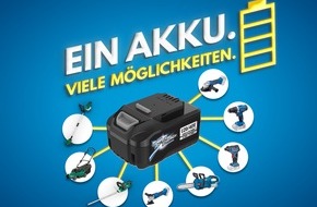 Unternehmensgruppe ALDI SÜD: Pressemitteilung: ALDI hat die volle Ladung - ein Akku für viele Geräte