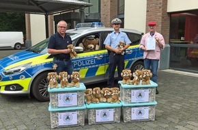 Kreispolizeibehörde Heinsberg: POL-HS: Teddys für die Kreispolizeibehörde
