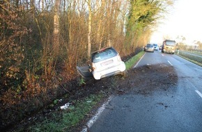 Polizei Coesfeld: POL-COE: Ascheberg, Davensberg, L844/ Auto gegen Baum