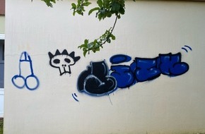 Polizeidirektion Wittlich: POL-PDWIL: Sachbeschädigung durch Graffiti an Grundschule Lieser