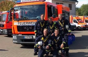 Feuerwehr Düsseldorf: FW-D: Höhenretter aus Düsseldorf werden Vizemeister - 15. Leistungsvergleich der Höhenrettungsgruppen der Berufsfeuerwehren in Köln ging am Samstagabend zu Ende