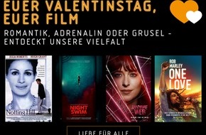 CinemaxX Holdings GmbH: Liebe für Alle: Valentinstag bei CinemaxX!