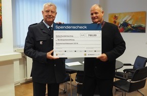 Bundespolizeidirektion Koblenz: BPOLD-KO: Spendenübergabe für den guten Zweck

 
Bundespolizeidirektion Koblenz und Generaldirektion Kulturelles Erbe (GDKE) überreichen Spendeneinnahmen anlässlich des Sommernachtskonzertes 2019.