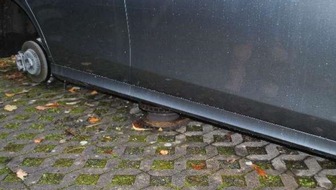 Polizeiinspektion Nienburg / Schaumburg: POL-NI: Reifen und Felgen gestohlen