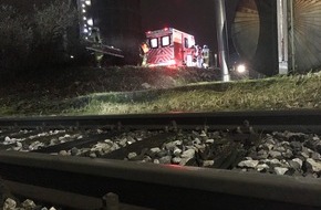Feuerwehr Bottrop: FW-BOT: Person unter Zug