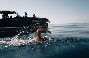 Nathalie Pohl: Elite athletes set new world record in the Mediterranean / Extreme swimmers Nathalie Pohl and Andy Donaldson collect more than €150,000 for charity with their new world record