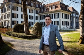 IMS Marketing AG: Medienmitteilung Seminar- und Boutiquehotel Schloss Hünigen: Der neue Direktor Bruno Carizzoni freut sich auf das Emmentaler "Märchenschloss"