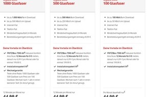 Vodafone GmbH: Mit Lichtgeschwindigkeit ins Internet: Geisenfeld und Ernsgaden werden Vodafones nächste Glasfaser-Regionen