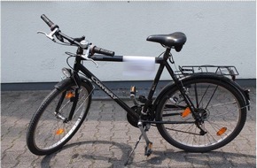 Kreispolizeibehörde Unna: POL-UN: Schwerte - Fahrrad sichergestellt
- Besitzer gesucht