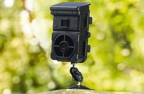 PEARL GmbH: VisorTech Full-HD-Wildkamera WK-640 mit Solarpanel, 24 MP, Nachtsicht, PIR-Sensor, IP65: Tag und Nacht spannende Einblicke in das Leben der Waldbewohner gewinnen