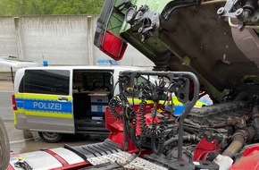 Polizei Dortmund: POL-DO: "sicher.mobil.leben" im Güterverkehr: Polizei war in Dortmund und auf den Autobahnen im Einsatz