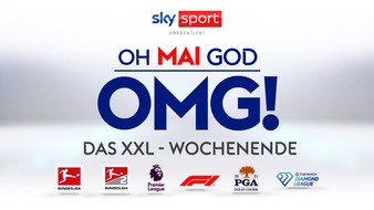 Sky Deutschland: Das XXL-Wochenende bei Sky Sport: die Entscheidungen in der Bundesliga, 2. Bundesliga und Premier League, der Grand Prix von Monaco, die PGA Championship und die Diamond League live und exklusiv