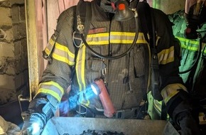 Freiwillige Feuerwehr Werne: FW-WRN: Kaminbrand an der Robert-Koch-Straße