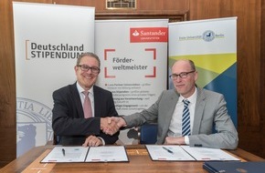 Santander Consumer Bank AG: Santander fördert die Freie Universität Berlin