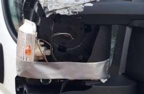 Polizeidirektion Landau: POL-PDLD: Edenkoben - Transporter aus dem Verkehr gezogen