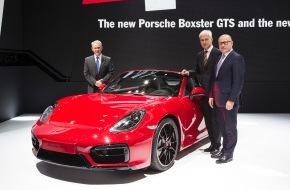 Porsche Schweiz AG: Porsche schafft weiterhin Arbeitsplätze und hat jetzt über 20.000 Beschäftigte / In den ersten drei Monaten des Jahres 2014 legten Auslieferungen, Umsatz und Ergebnis zu