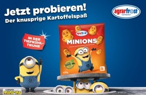 Agrarfrost GmbH & Co. KG: Das Kino-Highlight macht die Agrarfrost Minions zu umsatzstarken Stars im Tiefkühlregal