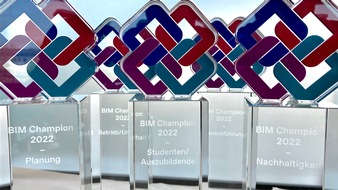 buildingSMART: BIM Champions 2023 - der Wettbewerb startet in eine neue Runde