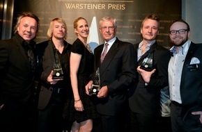 Warsteiner Brauerei: Deutscher Gastronomiepreis 2013 verliehen / Gastronomen aus Nordrhein-Westfalen haben die Nase vorn/Eugen Block mit dem Warsteiner Preis für sein ausgezeichnet (FOTO)