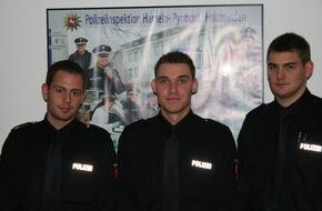 Polizeiinspektion Hameln-Pyrmont/Holzminden: POL-HM: Studenten im Praktikum bei der Polizeiinspektion Hameln-Pyrmont/Holzminden / Polizei informiert über Ausbildung und Studium / Bewerbungsschluß für 2009 Ende Januar