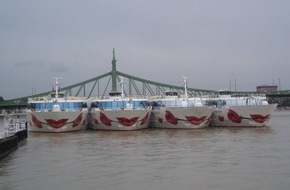 A-ROSA Flussschiff GmbH: Saisonstart am 03. März 2008 der vier A-ROSA Flusskreuzfahrtschiffe auf der Donau