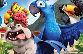 SAT.1: Papageil! SAT.1 zeigt die Free-TV-Premiere des Animations-Hits "Rio" am 31. August 2013 (BILD)