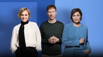 ARD Das Erste: Neues Diskursformat mit Louis Klamroth - ARD verlängert Talkformate "Caren Miosga", "Maischberger" und "Hart aber fair" für 2026 und 2027