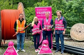Deutsche Telekom AG: Miltenberg: Spatenstich f&uuml;r Glasfaserausbau