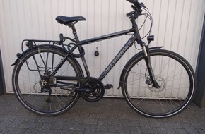 Polizeiinspektion Stade: POL-STD: Zwei Fahrräder sichergestellt - Buxtehuder Ermittler suchen rechtmäßige Eigentümer