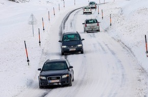 ACE Auto Club Europa e.V.: Mit dem Auto in die Winterferien - sicher unterwegs bei Eis und Schnee