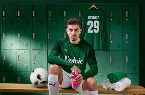Danone DACH: Kai Havertz und Volvic Vitamin+ - gemeinsam für natürliche, innere Stärke