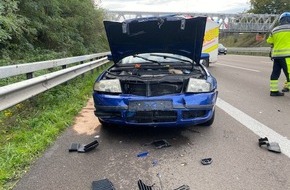 Polizeidirektion Kaiserslautern: POL-PDKL: Verkehrsunfall mit 5 beteiligten Fahrzeugen - 4 Personen verletzt