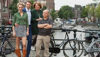 ARD Das Erste: Das Erste: Drehstart für "Verliebt in Amsterdam" (AT): Culture-Clash-Komödie mit Bracha van Doesburgh und Vladimir Burlakov in den Hauptrollen